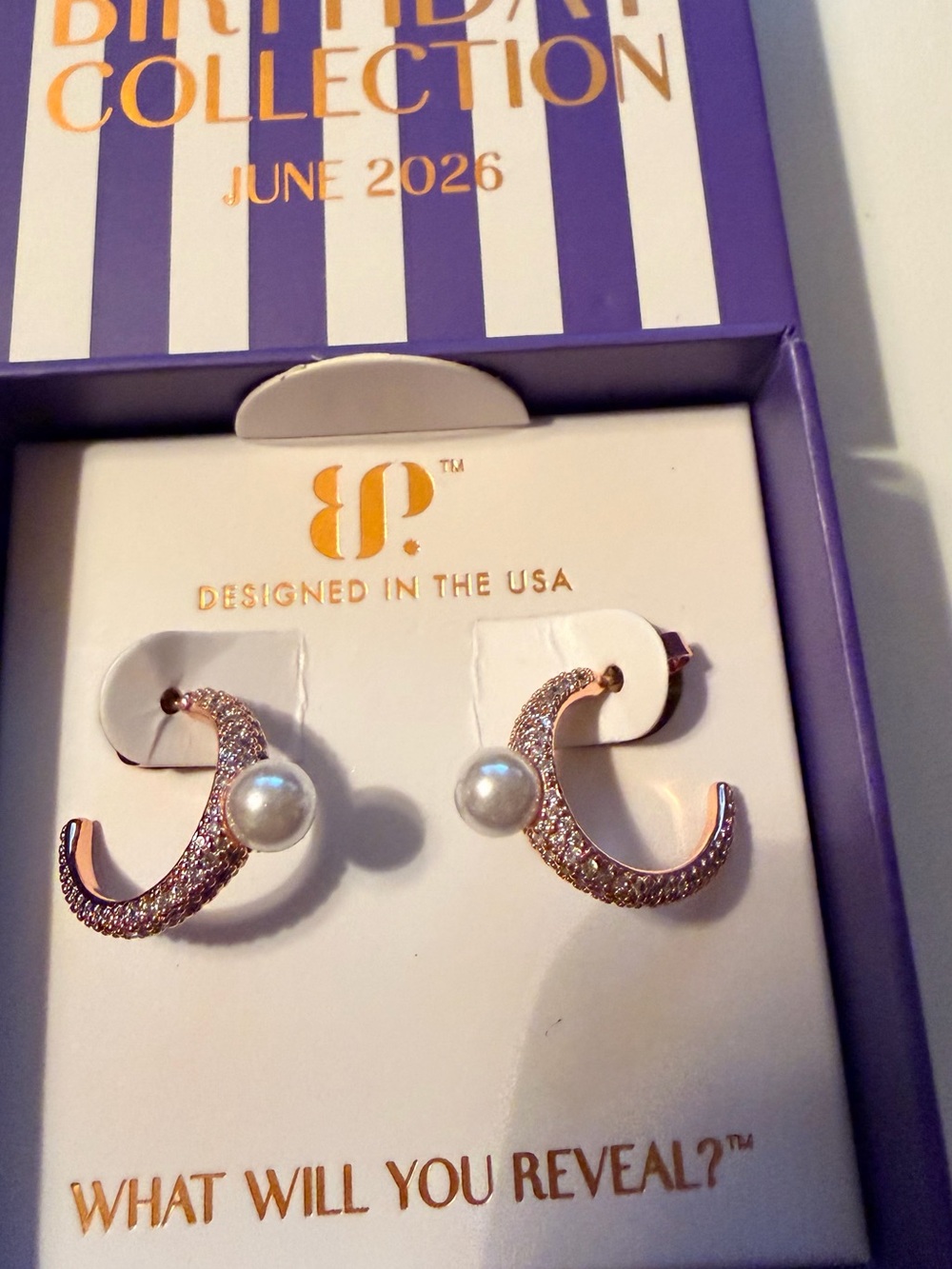 BP- June Birthday Earrings